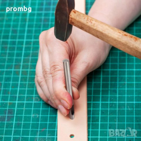 кръгли замби, кожарска, сарашка замба за кожа, от 0,5 мм до 30 мм, снимка 2 - Други инструменти - 26576096