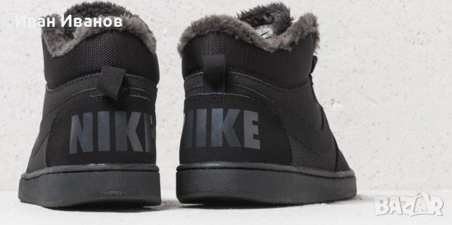 зимни кецове  Nike COURT BOROUGH MID WINTER  номер 37,5-38, снимка 6 - Кецове - 36762254