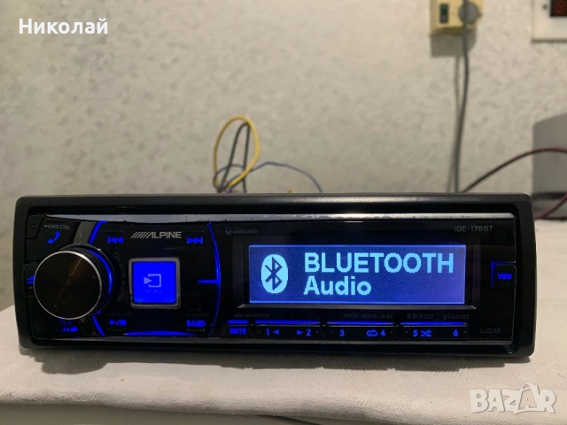 Авто радио Alpine Bluetooth, снимка 2 - Аксесоари и консумативи - 53114283