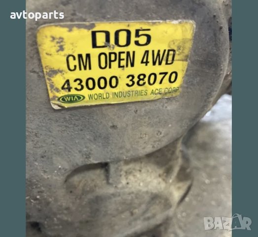 Hyundai santa fe 2.2crdi 2007година скоростна кутия ръчка 5скорости, снимка 6 - Части - 40682208