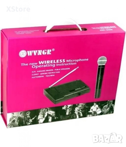 Безжичен микрофон тип хедсет WVNGR SM-200B, снимка 3 - Друга електроника - 52568628