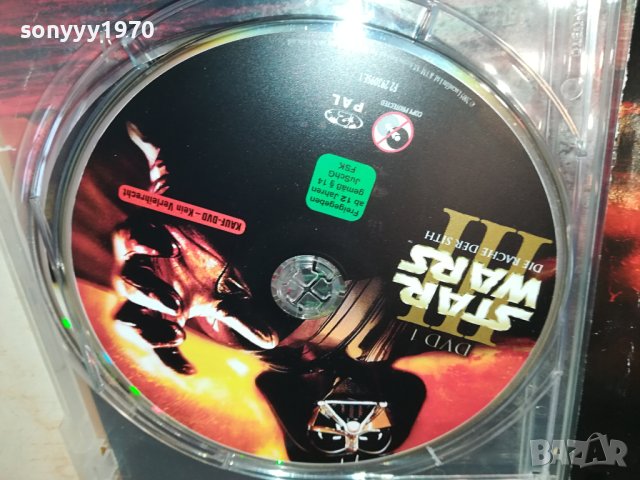 STAR WARS X2 DVD 0502241148, снимка 10 - DVD филми - 44141270