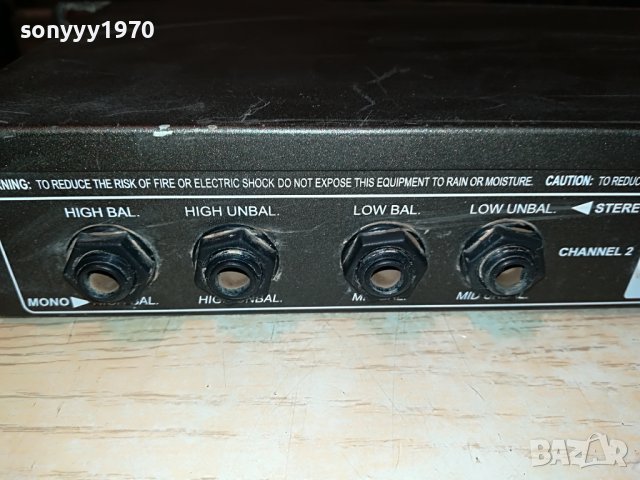 STEREO CROSSOVER-ВНОС SWISS 1006222116, снимка 4 - Ресийвъри, усилватели, смесителни пултове - 37046395