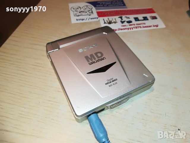 sony mz-e33 minidisc-made in japan, снимка 2 - MP3 и MP4 плеъри - 28603376
