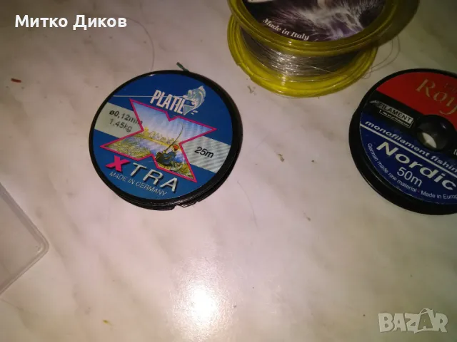 Рибарски влакна  куки и други, снимка 4 - Такъми - 48544081