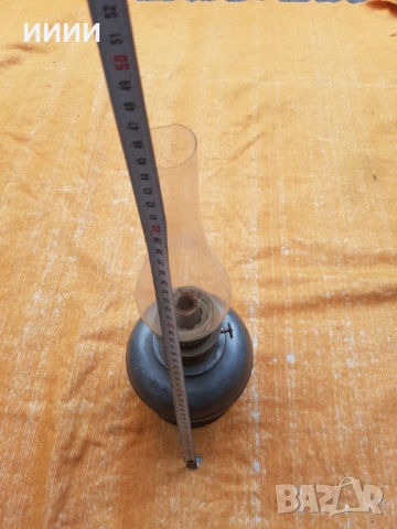 Бронзова газена лампа , снимка 5 - Антикварни и старинни предмети - 52551958