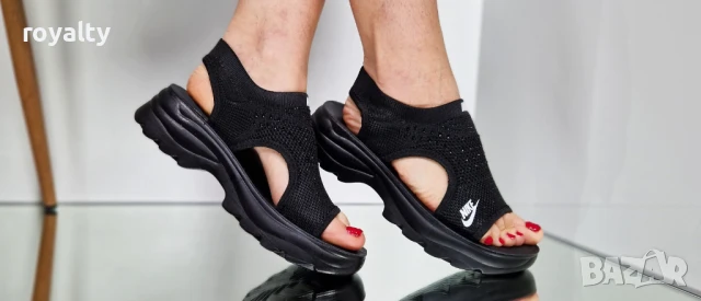 Nike черни дамски сандали , снимка 15 - Сандали - 51224932