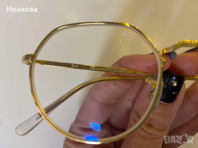 Ray-Ban™ Jack Златна рамка диоптрични очила Рей Бан, снимка 11 - Слънчеви и диоптрични очила - 47995009