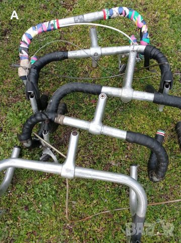 Ретро шосейни кормила и лапи, снимка 12 - Части за велосипеди - 32413335
