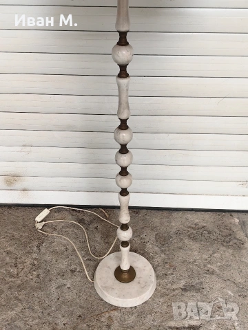 Мраморна лампа , снимка 4 - Настолни лампи - 53209463