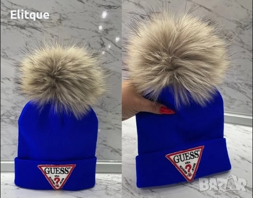 зимни шапки guess, снимка 3 - Шапки - 52787134
