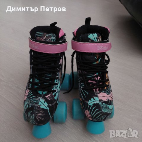 Детски ролкови кънки с красив дизайн SFR Vision 33ти размер, снимка 2 - Ролери, кънки - 39081181