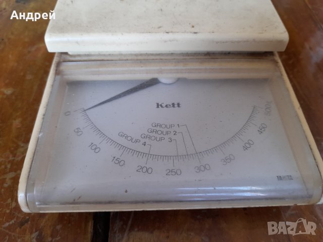 Стар кантар,везна Kett, снимка 2 - Антикварни и старинни предмети - 37013137