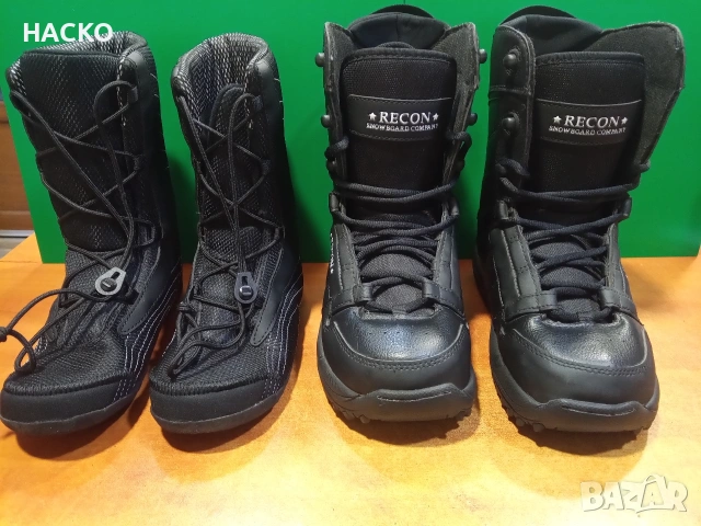 ОБУВКИ ЗА СНОУБОРД RECON Номер 37,5 Стелка 24 см. 100% Оригинални Внос от Англия, снимка 2 - Зимни спортове - 53035404