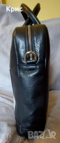 John Richmond оригинална мъжка чанта от естествена кожа, снимка 8 - Чанти - 52805295