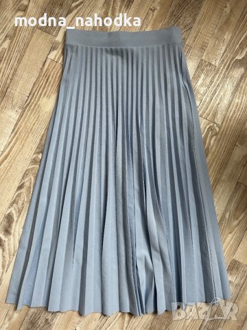 Светлосиня пола размер 34, снимка 2 - Поли - 40281502