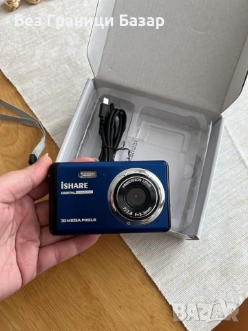 Нов 30MP Цифров Фотоапарат 18X zoom FHD 1080P Лек и Компактен, снимка 8 - Фотоапарати - 43673437