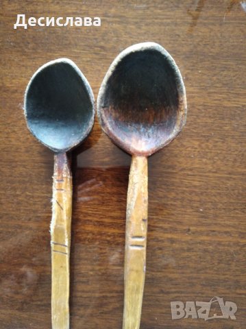 Дървени лъжици от преди 40години