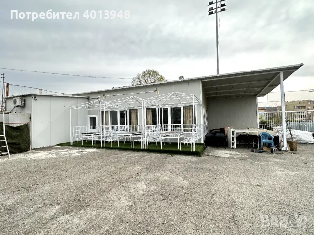 Сглобяема постройка подходяща за заведение 