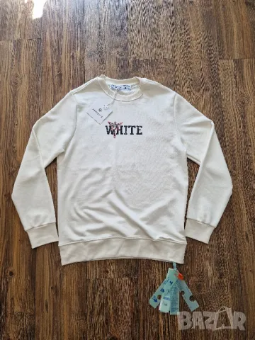 Страхотна мъжка блуза суитчър OFF WHITE Размер S M L XL 2XL , снимка 2 - Суичъри - 47390720