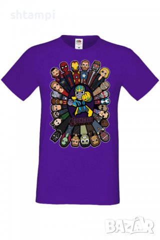 Мъжка тениска Avengers End Game,Филм,Игра,superhero,Изненада,Подарък,Повод,, снимка 6 - Тениски - 37719802