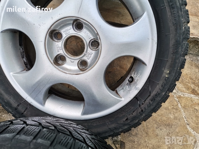 лети джанти с гуми за сеат алхамбра шаран 5x112 16ц, снимка 2 - Гуми и джанти - 51458758