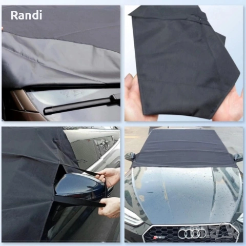 Защитно покритие за предно стъкло - универсално, водоустойчиво, снимка 3 - Други стоки за дома - 53471525