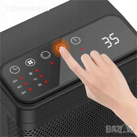 Вентилаторна печка HotVex Ceramic, 1500W, компактна, снимка 2 - Отоплителни печки - 52055266