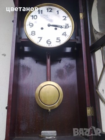 стенен юнгханс /JUNGHANS/, снимка 4 - Антикварни и старинни предмети - 28100332