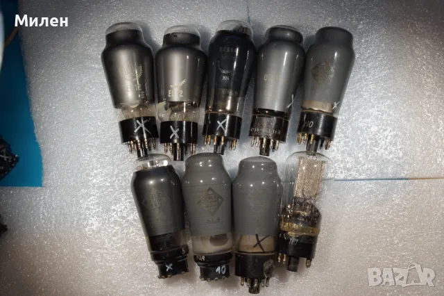 Неработещи радиолампи по 5 лв