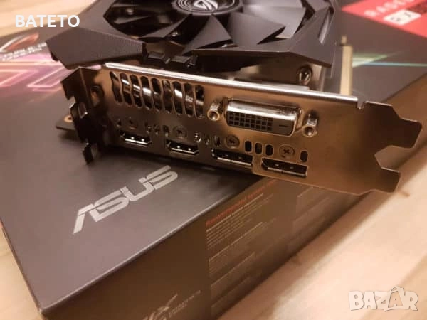 ASUS ROG STRIX Radeon RX 580 O8G GAMING, снимка 4 - Видеокарти - 51660510