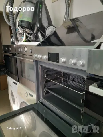 Фурна за вграждане и керамичен плот с котлони Bosch HEA33T150, 66 л , снимка 4 - Печки, фурни - 48603886