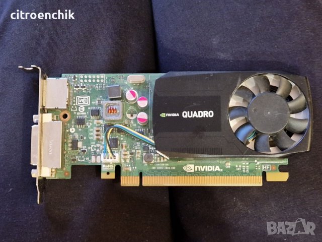 Видео карта NVIDIA QUADRO K620 2GB Low Profile, снимка 1 - Видеокарти - 39905745