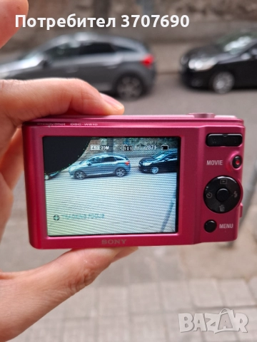 Компактен дигитален фотоапарат SONY Cybershot W810, снимка 3 - Фотоапарати - 52580289