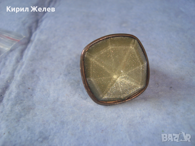 СТАР МЕДЕН РЕТРО АРТ ВИНТИДЖ СТИЛ ПРЪСТЕН 71358, снимка 12 - Пръстени - 36417987