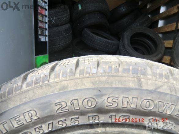 Гуми зимни 195/55/16 87h Ran Flat Pirelli 2броя, снимка 3 - Гуми и джанти - 26627644