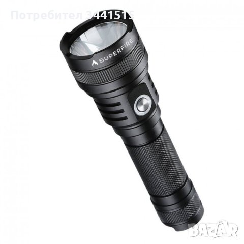 Алуминиев фенер Superfire C8-F, 230lm, 165m LED , снимка 2 - Къмпинг осветление - 43854377