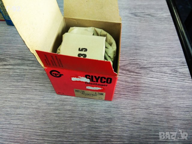 H951/5 0.75MM**NEU**GLYCO** **Основни лагери, колянов вал**MERCEDES-BENZ, снимка 2 - Части - 33157575