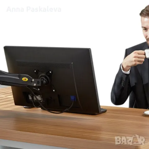 Универсална стойка поставка за монитор 17-30inch F80, снимка 4 - Друга електроника - 40403005