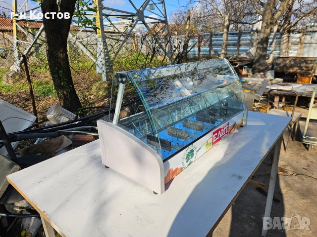 Топла витрина Хоризонтална за Ядки 6 вида със сух нагревател отдолу , снимка 2 - Обзавеждане за заведение - 52703874