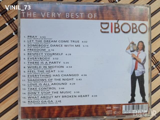 DJ Bobo – The Very Best Of DJ Bobo, снимка 3 - CD дискове - 50513701