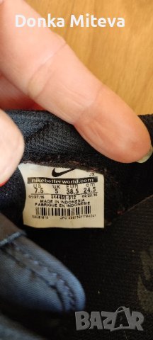 Маратонки Nike uk 5 eur 38.5 стелка 24.5 см, снимка 6 - Маратонки - 43083364