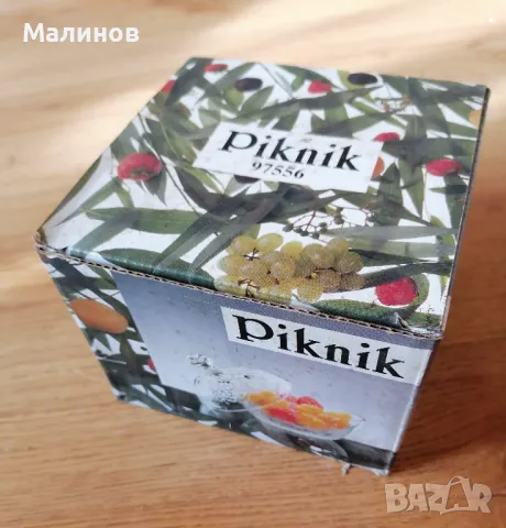 Стъклена фруктиера с капаче, снимка 3 - Аксесоари за кухня - 49315171