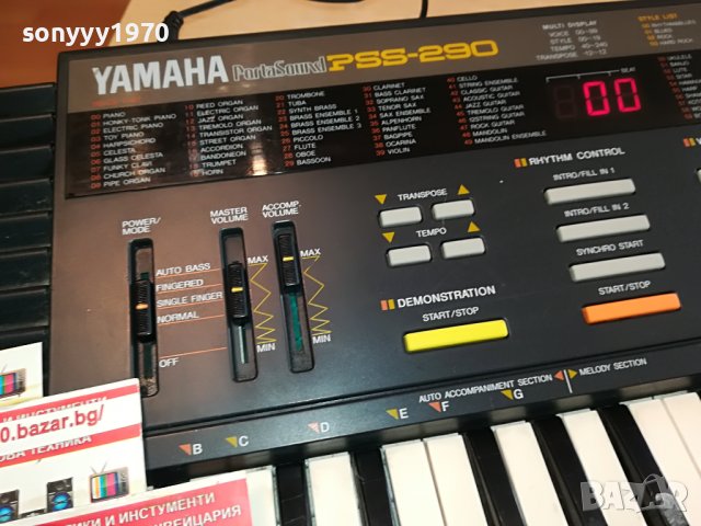 YAMAHA MADE IN JAPAN-ВНОС SWISS 1710221355, снимка 5 - Синтезатори - 38357453