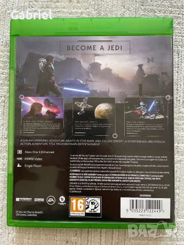 Star Wars Jedi Fallen Order Xbox One, снимка 3 - Игри за Xbox - 43800716