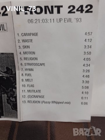   Front 242 – 06:21:03:11 Up Evil, снимка 4 - Аудио касети - 32217137