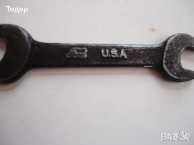 Старинен гаечен ключ Ford USA , снимка 3 - Ключове - 50575386