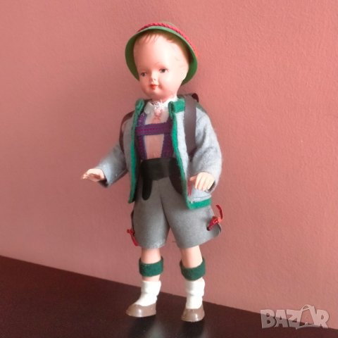 Колекционерска кукла Westo Germany Celluloid 21 см, снимка 3 - Колекции - 44065155