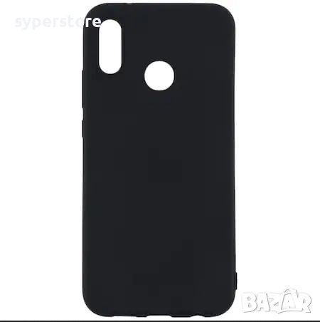 Силиконов гръб за Huawei PSmart Z черен SS000171
