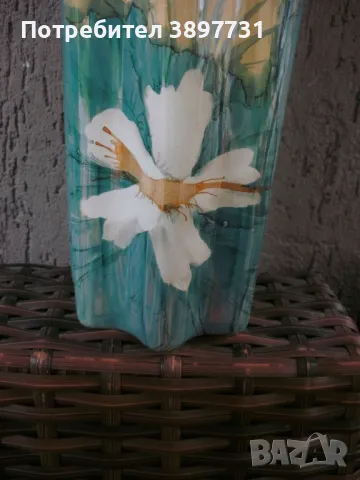 Уникална ваза от миналия век !, снимка 6 - Вази - 50415396